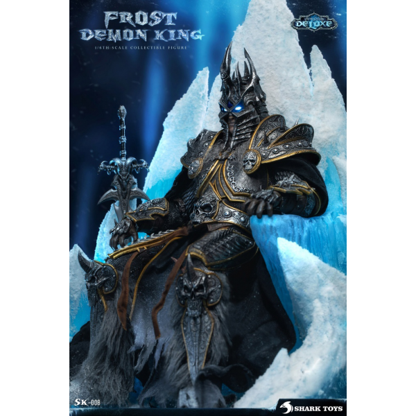 SHARK TOYS 1/6 Frost Demon King (Lich King) Action Figure (SK-007/SK-008)