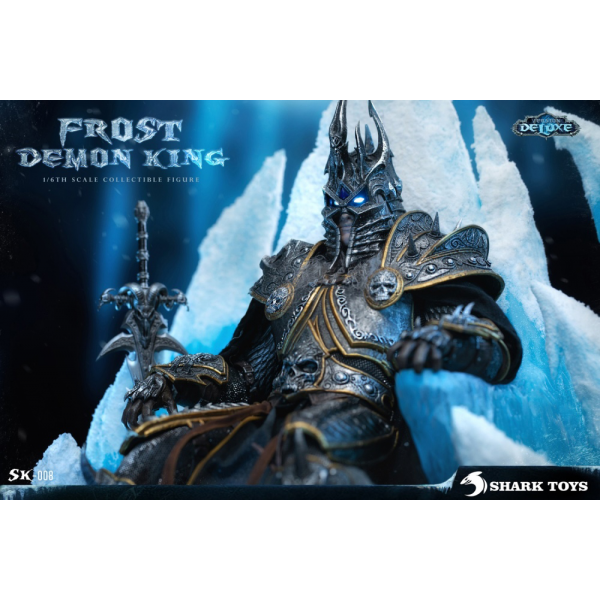 SHARK TOYS 1/6 Frost Demon King (Lich King) Action Figure (SK-007/SK-008)