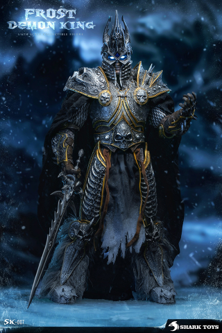 SHARK TOYS 1/6 Frost Demon King (Lich King) Action Figure (SK-007/SK-008)