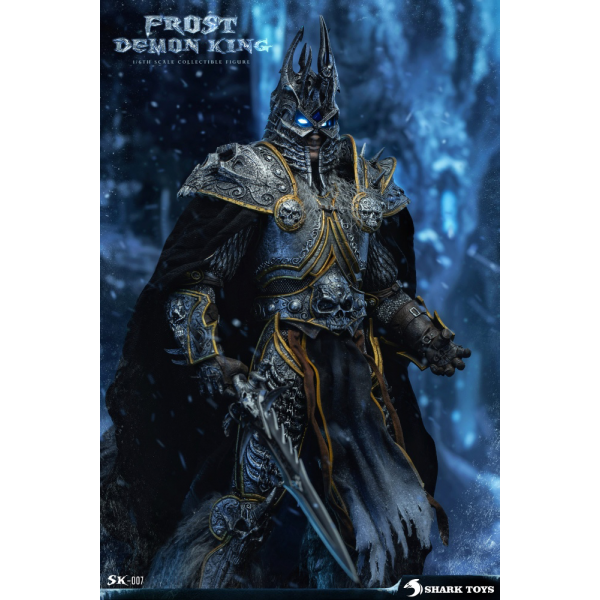 SHARK TOYS 1/6 Frost Demon King (Lich King) Action Figure (SK-007/SK-008)