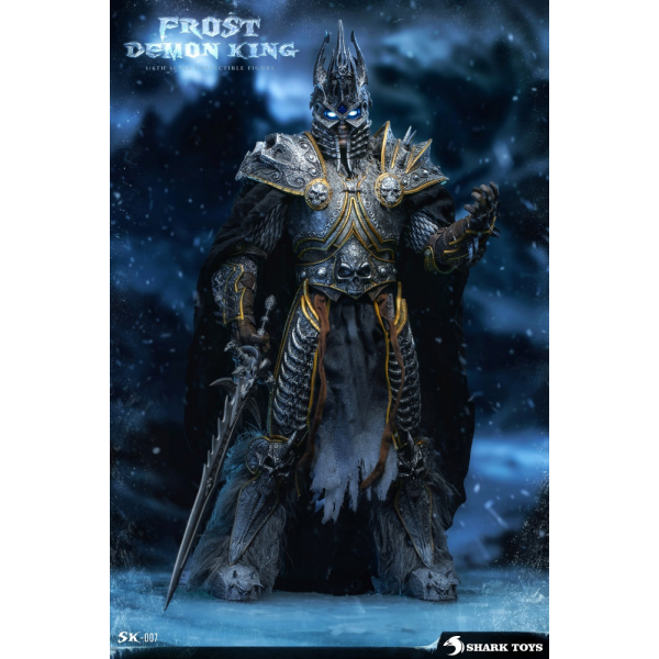 SHARK TOYS 1/6 Frost Demon King (Lich King) Action Figure (SK-007/SK-008)