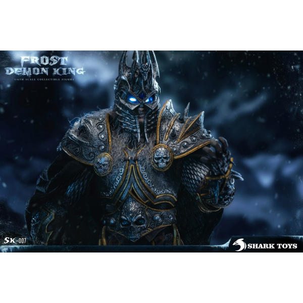 SHARK TOYS 1/6 Frost Demon King (Lich King) Action Figure (SK-007/SK-008)