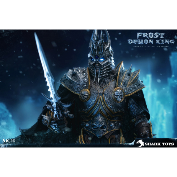 SHARK TOYS 1/6 Frost Demon King (Lich King) Action Figure (SK-007/SK-008)