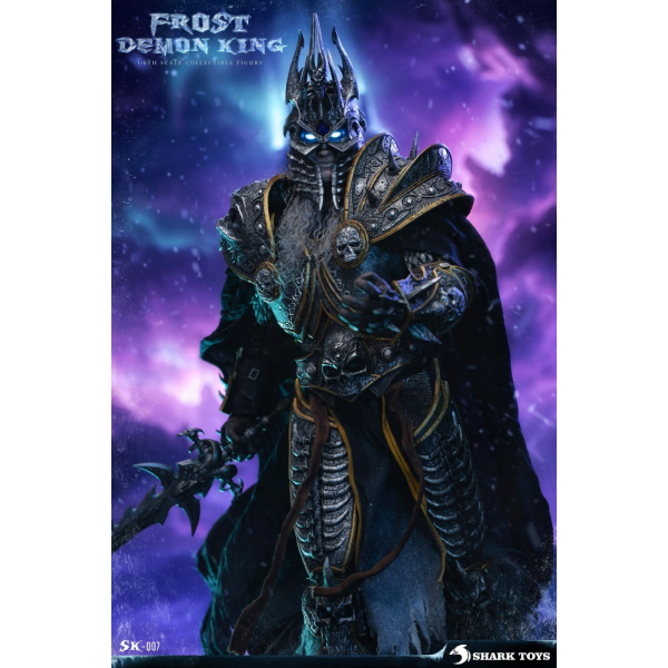 SHARK TOYS 1/6 Frost Demon King (Lich King) Action Figure (SK-007/SK-008)