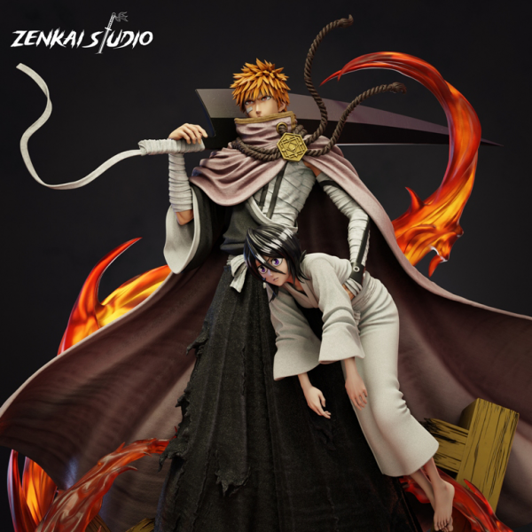 Zenkai Studio - Kurosaki Ichigo & Kuchiki Rukia - BLEACH