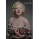 DAMTOYS - Marilyn Monroe Platinum Silicone 1/1 Statue, A Timeless Tribute to an Icon