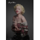 DAMTOYS - Marilyn Monroe Platinum Silicone 1/1 Statue, A Timeless Tribute to an Icon