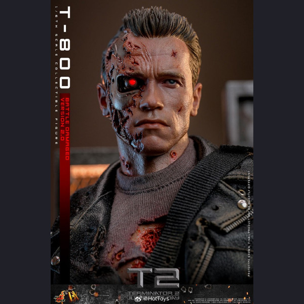 Hot Toys DX46 1/6 Scale T-800 (Battle Damaged Version 2.0)