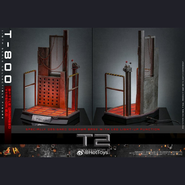 Hot Toys DX46 1/6 Scale T-800 (Battle Damaged Version 2.0)