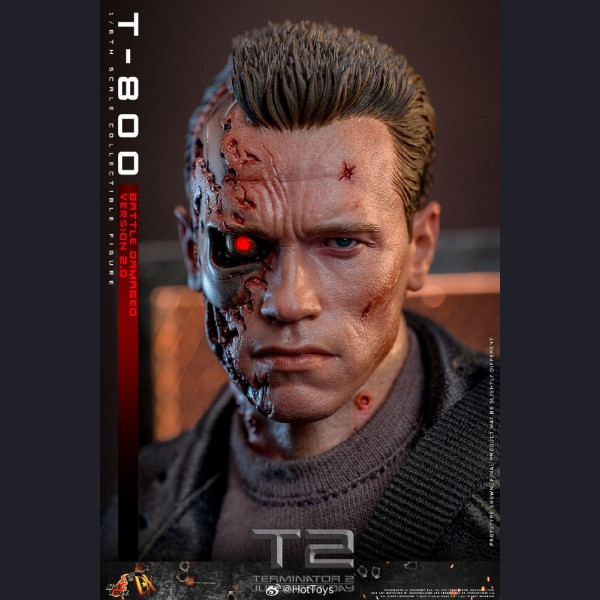 Hot Toys DX46 1/6 Scale T-800 (Battle Damaged Version 2.0)