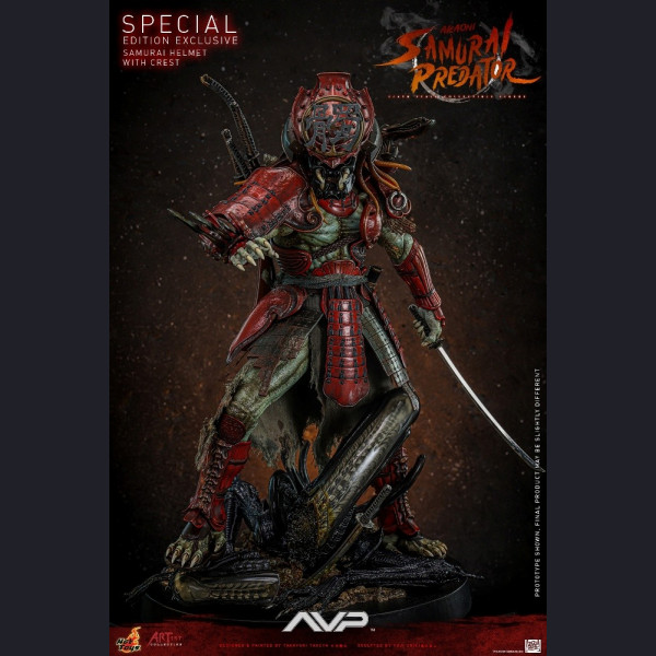 Hot Toys AC06 1/6 Akaoni Samurai Predator Alien vs. Predator