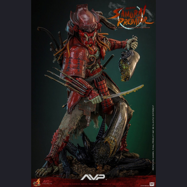 Hot Toys AC06 1/6 Akaoni Samurai Predator Alien vs. Predator