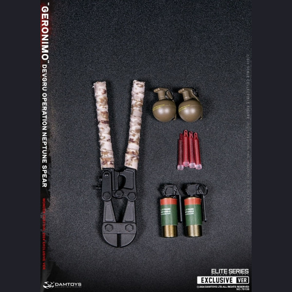 DAMTOYS 78106 1/6 Scale DEVGRU Operation Neptune Spear “GERONIMO”