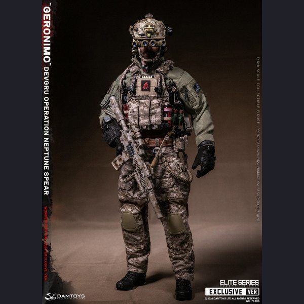 DAMTOYS 78106 1/6 Scale DEVGRU Operation Neptune Spear “GERONIMO”