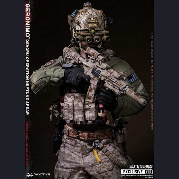 DAMTOYS 78106 1/6 Scale DEVGRU Operation Neptune Spear “GERONIMO”