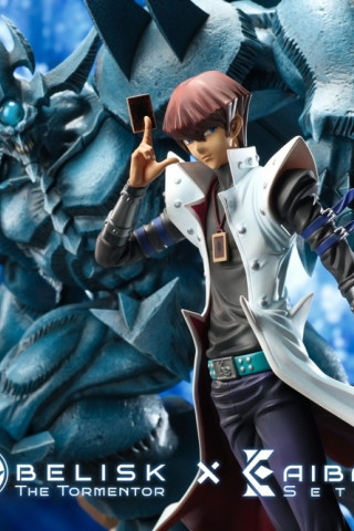 Aftershock Studio - Seto Kaiba and Obelisk the Tormentor - Yu-Gi-Oh!