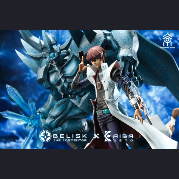 Aftershock Studio - Seto Kaiba and Obelisk the Tormentor - Yu-Gi-Oh!