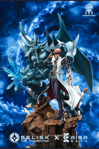 Aftershock Studio - Seto Kaiba and Obelisk the Tormentor - Yu-Gi-Oh!