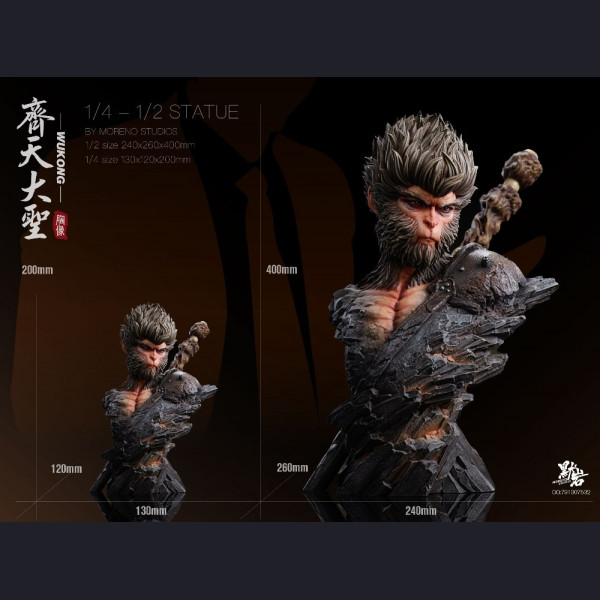 MORENO STUDIOS - Wukong Bust - Black Myth: Wukong